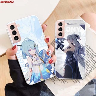 เคสโทรศัพท์มือถือแบบนิ่ม ลายรางดาว honkai 04 สําหรับ Samsung Xcover 5 S22 A03 A13 A23 A24 A33 A53 A73 M52 CORE S30 S21 + FE Plus Ultra 4G 5G