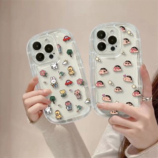 เคสโทรศัพท์มือถือ TPU แบบนิ่ม ลายการ์ตูนชินจัง สําหรับ VIVO V25 V25E S15 Pro V25 Pro Y02S Y16 Y35 Y22 Y22S S12 Pro V23 Pro S10E V23E