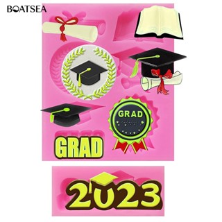 (Boatsea) แม่พิมพ์ช็อคโกแลต คุกกี้ เบเกอรี่ ทนความร้อน 2023 2 ชิ้น