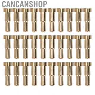 Cancanshop 30PCS  Connector Plug Brass Gold Plated RC  Banana Plug For