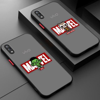 เคสโทรศัพท์มือถือ ผิวด้าน ลาย Hulk Avengers สําหรับ Vivo Y85 Y77 Y76S Y76 Y75 Y73S Y72 Y71 Y7-S Y76 Y53 Y52S Y51 Y50 Y35 Y22S Y21 Y20 Y19 Y17 Y16 Y15S Y02S Y02 5G