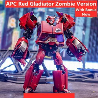 ฟิกเกอร์แอกชัน Transformation Red Gladiator Zombie Version One Cliffjumper พร้อมกล่อง