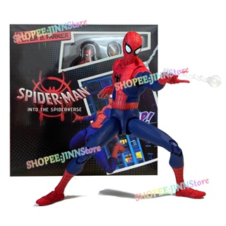 - JN - ของเล่น Marvel SV-Action Spiderman Peter Parker Miles Morales ตุ๊กตารุ่น Spider-Man: Across the Spider-Verse Toys