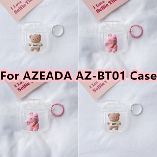 【imamura】เคสหูฟัง แบบนิ่ม ลายการ์ตูนน่ารัก สําหรับ AZEADA AZ-BT01 AZEADA AZ-BT01