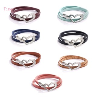 Time Classic เรียบง่าย สีดํา หนัง โชคเกอร์ สร้อยข้อมือ สร้อยคอ สําหรับผู้หญิง น่ารัก สร้อยคอ เครื่องประดับแฟชั่น