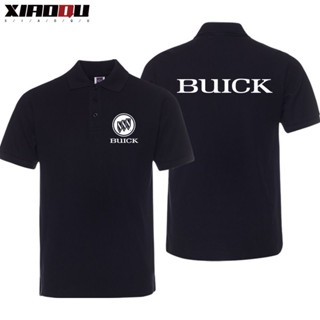 Buick Car Shop เสื้อโปโล แขนสั้น ลาย Lacross Regal G68 เหมาะกับใส่ขับรถกลางแจ้ง