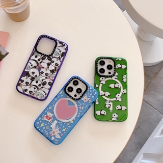 Casetify เคสโทรศัพท์มือถือแบบแข็ง กันกระแทก แต่งกลิตเตอร์ ระยิบระยับ สําหรับ IPhone 14 12 13