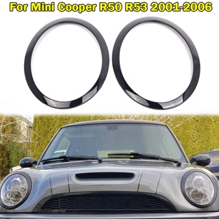 【TokTik Hot Style】แหวนไฟหน้ารถยนต์ 1 คู่ 63126917836 ขายส่ง สําหรับ Mini Cooper R50 2001-2006