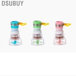 Dsubuy Telescopic Water Saving Nozzle Filter Faucet Antisplash Sprinkler Kitchen Purifier with Buckle Design
