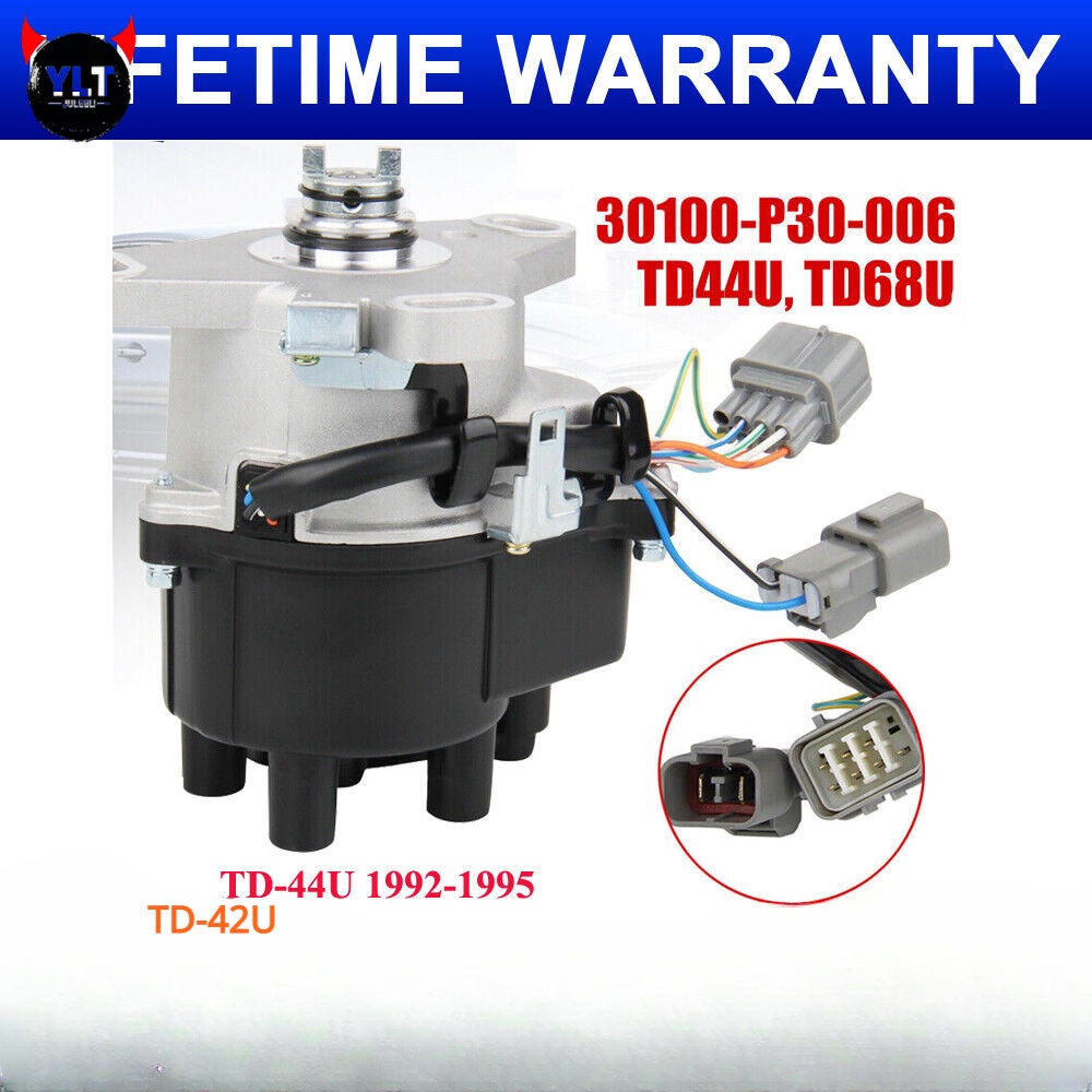 TD-42U IGNITION DISTRIBUTOR TD42U สําหรับ HONDA CIVIC VTEC, DEL SOL 92-95 D16Z6OBD1 TD-42U 30100-P30