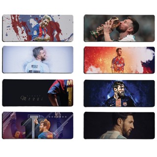 001 Messi FOOTBALL-Lionel แผ่นรองเมาส์เกมมิ่ง ขนาด 800x300 มม.