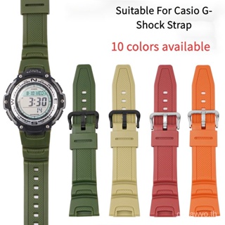 สายนาฬิกาข้อมือเรซิ่น เนื้อแมตต์ หลากสี สําหรับ casio SGW-100