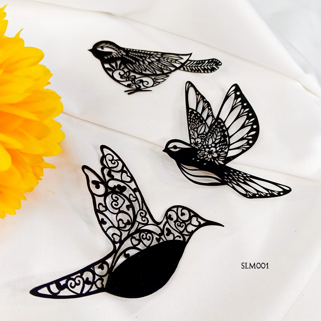 Vintage Nature Deco Sticker Set DIY Motif Sticker SLM001