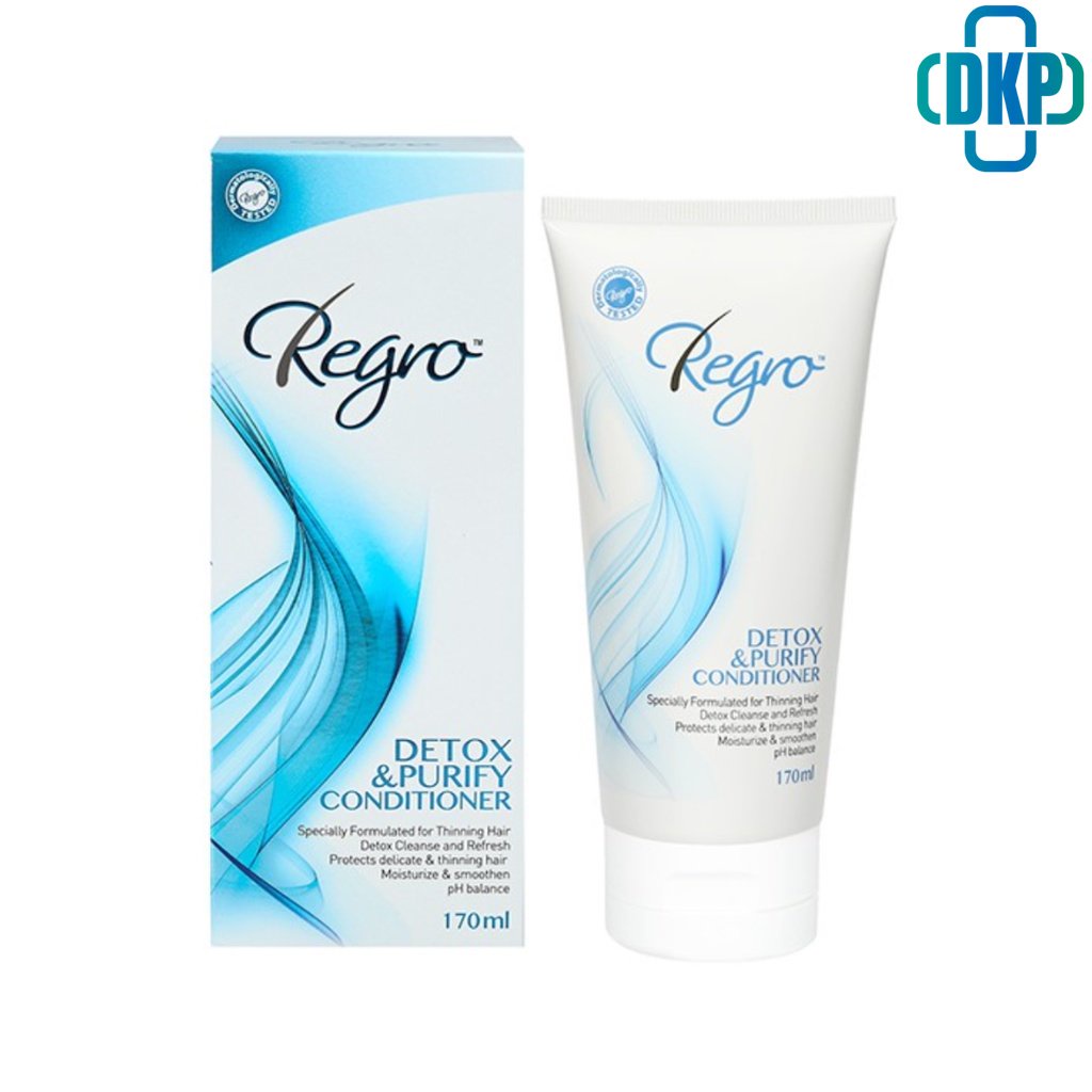 REGRO Detox & Purify Conditioner ครีมนวดผม 75, 170 mL [DKP]