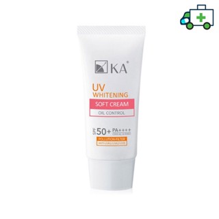 KA UV WHITENING SOFT CREAM SPF 50+ PA++++  / เคเอ ยูวี ไวท์เทนนิ่ง ซอฟ ครีมกันแดด 30g [PF]