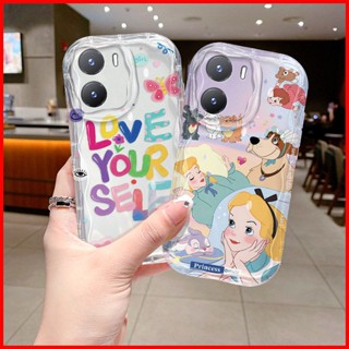 เคส OPPO A57 4G เคส OPPO A57 2022 เคสโทรศัพท์มือถือแบบนิ่ม tpu ใส กันกระแทก ลาย Love your seif น่ารัก แฟชั่น สําหรับ OPPO A57 4G TYNY