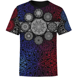 เสื้อยืด พิมพ์ลาย Wheel Of The Year Worlds