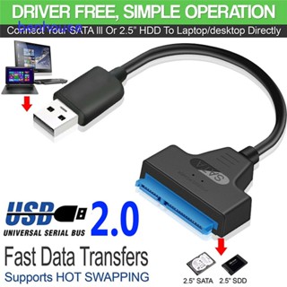 อะแดปเตอร์แปลงสายเคเบิ้ลฮาร์ดดิสก์ USB 2.0 เป็น SATA สําหรับคอมพิวเตอร์