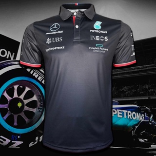 เสื้อโปโล รุ่น Mg Petronas FM0004 Lewis Hamilton ไซซ์ S-5XL