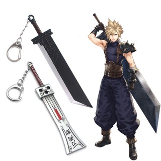 Ff7 พวงกุญแจคอสเพลย์ อนิเมะ Final Fantasy Cloud Strife