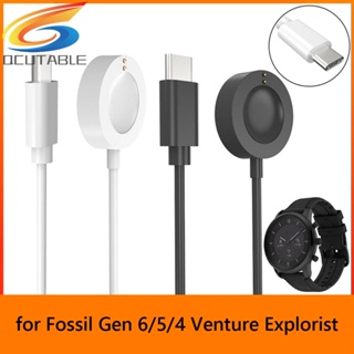 อุปกรณ์ชาร์จสมาร์ทวอทช์ แบบแม่เหล็ก PD Type-C สําหรับ Fossil Gen 6 5 4 Venture Explorist