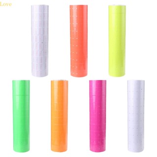 Love สติกเกอร์ฉลากราคา 10 ม้วน สําหรับราคาร้านค้า MX5500