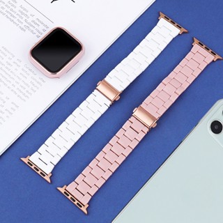 สายนาฬิกาข้อมือเรซิ่น สีแคนดี้ สําหรับ iWatch Band 44 มม. 40 มม. 41 มม. 42 มม. 45 มม. 38 มม. Correa Series 8 7 6 Se 5 4 3 2