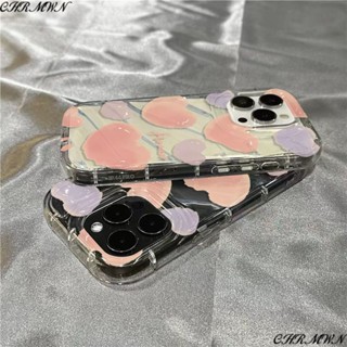 เคสโทรศัพท์มือถือนิ่ม กันกระแทก เต็มจอ ลายหัวใจ เรียบง่าย สําหรับ Iphone 13 14pro 7max 128 11 ZXGU