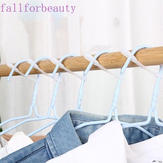 FALLFORBEAUTY ไม้แขวนเสื้อ กันลม กันตก กันลื่น สําหรับตากผ้า