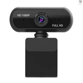 Ctoy กล้องเว็บแคม Full HD 1080P มุมกว้าง USB 2.0 พร้อมไมโครโฟน สําหรับแล็ปท็อป ประชุมออนไลน์ ถ่ายทอดสด