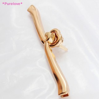 Purelove&gt; ใหม่ อุปกรณ์ล็อคกระเป๋า แบบเกลียว รูปหัวใจ ทนทาน DIY