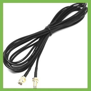 สายเคเบิ้ลเชื่อมต่อ RP SMA ตัวผู้ เป็น RP SMA ตัวเมีย RG316 174 178 Coax