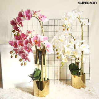 [sr Flower] กล้วยไม้ประดิษฐ์ เหมือนจริง สําหรับตกแต่งบ้าน 1 ชิ้น