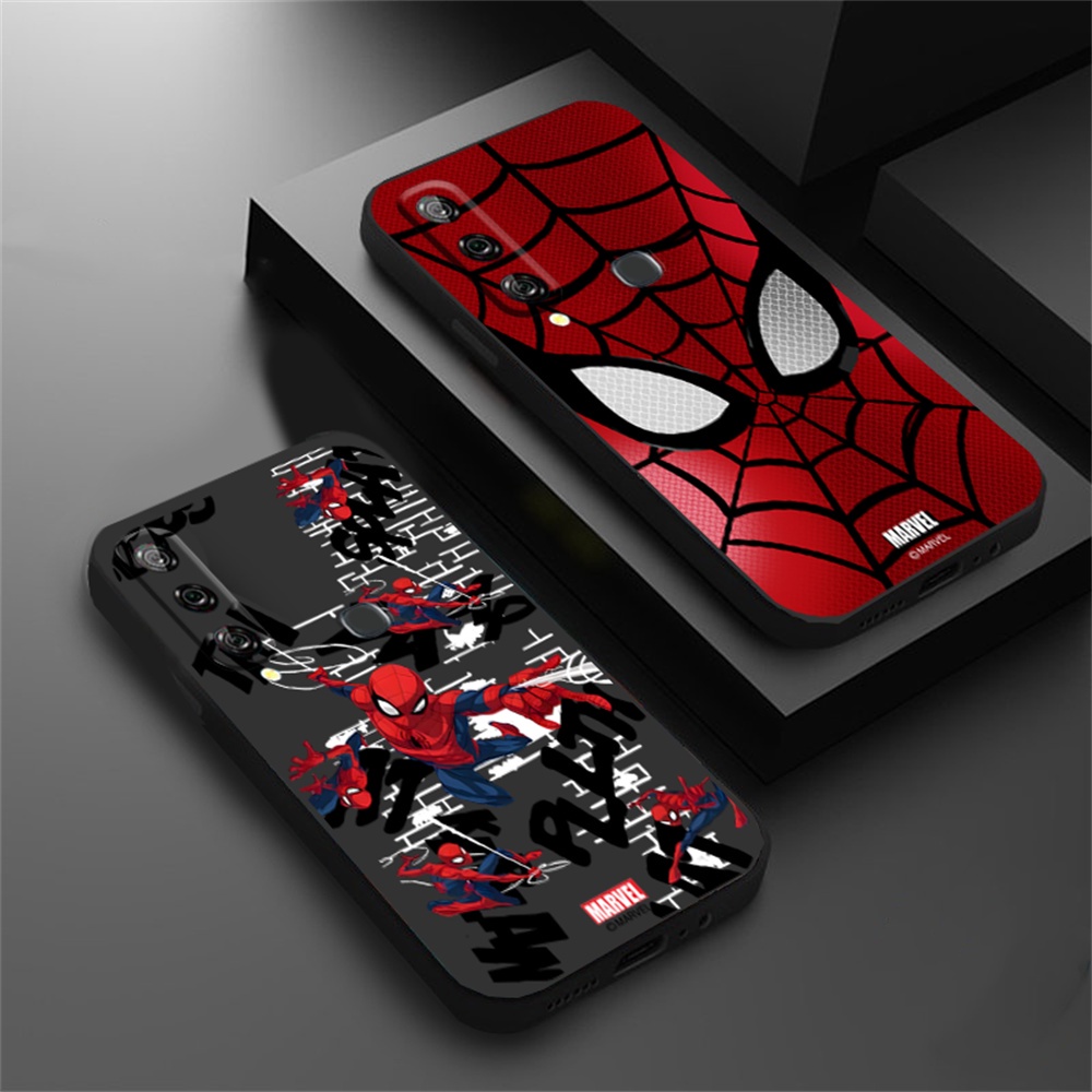 เคสซิลิโคนนิ่ม ลาย Marvel Spider-Man HOSTR สําหรับ Huawei P30 Lite Nova 5T Nova 3i Nova 7i Y6P Y7A Y6 Pro Y7 Pro 2019 Y9S