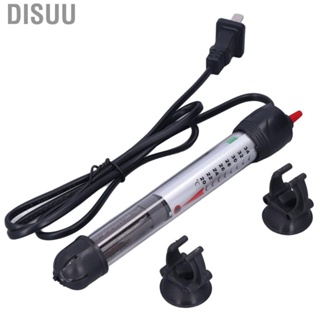 Disuu Turtle Tank Heater   Heating Rod 21cm Length CN 220V Convenient 50W Sturdy with 2 Suction Cups for Reef