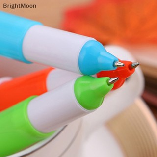 Brightmoon ปากกากดยา ลายการ์ตูน 6 สี ยืดหดได้ ของขวัญวันเกิด สําหรับเด็กผู้ชาย และเด็กผู้หญิง 10 ชิ้น