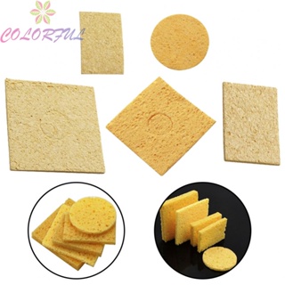 【COLORFUL】Cleaning Sponge 5 Pcs Repair Tools Cleaning Sponge Remove Oxide Layer Brand New