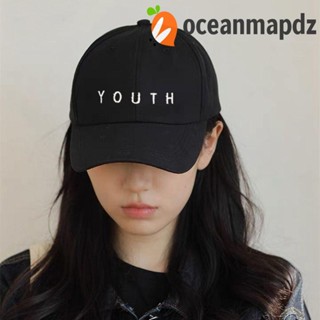 OCEANMAPDZ หมวกเบสบอล ผ้าฝ้าย กันแดด สไตล์เกาหลี สําหรับผู้ชาย