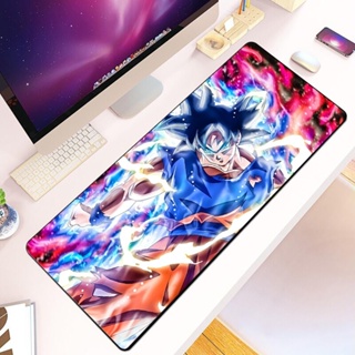 Z Dragon Ball Vegetas Goku แผ่นรองเมาส์ HD พิมพ์ลาย กันลื่น Xxl90X40 ซม. สําหรับคอมพิวเตอร์ เกมเมอร์