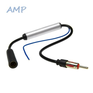 ⚡READYSTOCK⚡Antenna amplifier Universal Parts Accessories 48cm AM/FM 12V Inline Car