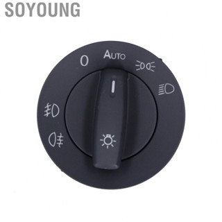 Soyoung Car Headlight Switch Fog Lamp Control 1K0941431AS Replacement Fit for Rabbit 2006-2009