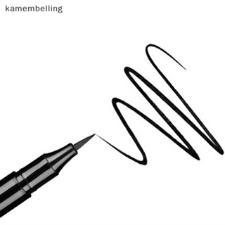 Kamembelling ปากกาอายไลเนอร์ แบบน้ํา หัวบาง แห้งเร็ว สีดํา EN