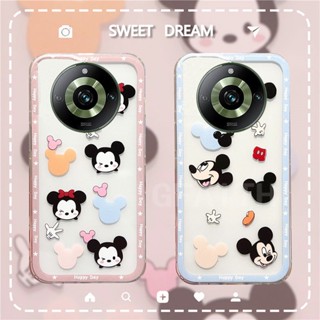 เคสโทรศัพท์มือถือแบบนิ่ม ใส กันกระแทก ลายการ์ตูนมินนี่น่ารัก แฟชั่น สําหรับ Realme11 Realme 11 Pro 11 Pro+ 2023 Realme11ProPlus