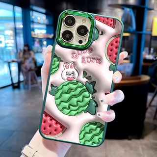 เคสโทรศัพท์มือถือแบบแข็ง กันกระแทก ลายการ์ตูน Green Habits สําหรับ Iphone 14 13 12 11 Pro MAX i6s i7 i8 7 6S plus X Xs MAX XR se2