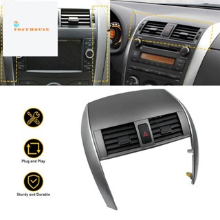 แผงช่องแอร์รถยนต์ A/C พร้อมแถบตกแต่ง สําหรับ Toyota Corolla 2007-2013 Air A/C Outlet Trim Cover 55670-02160