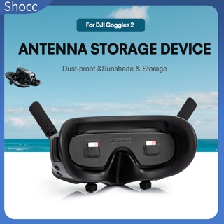 Shocc บอร์ดป้องกันเลนส์ หนัง PU กันรอยขีดข่วน อุปกรณ์เสริม สําหรับโดรน Dji Avata Goggles 2