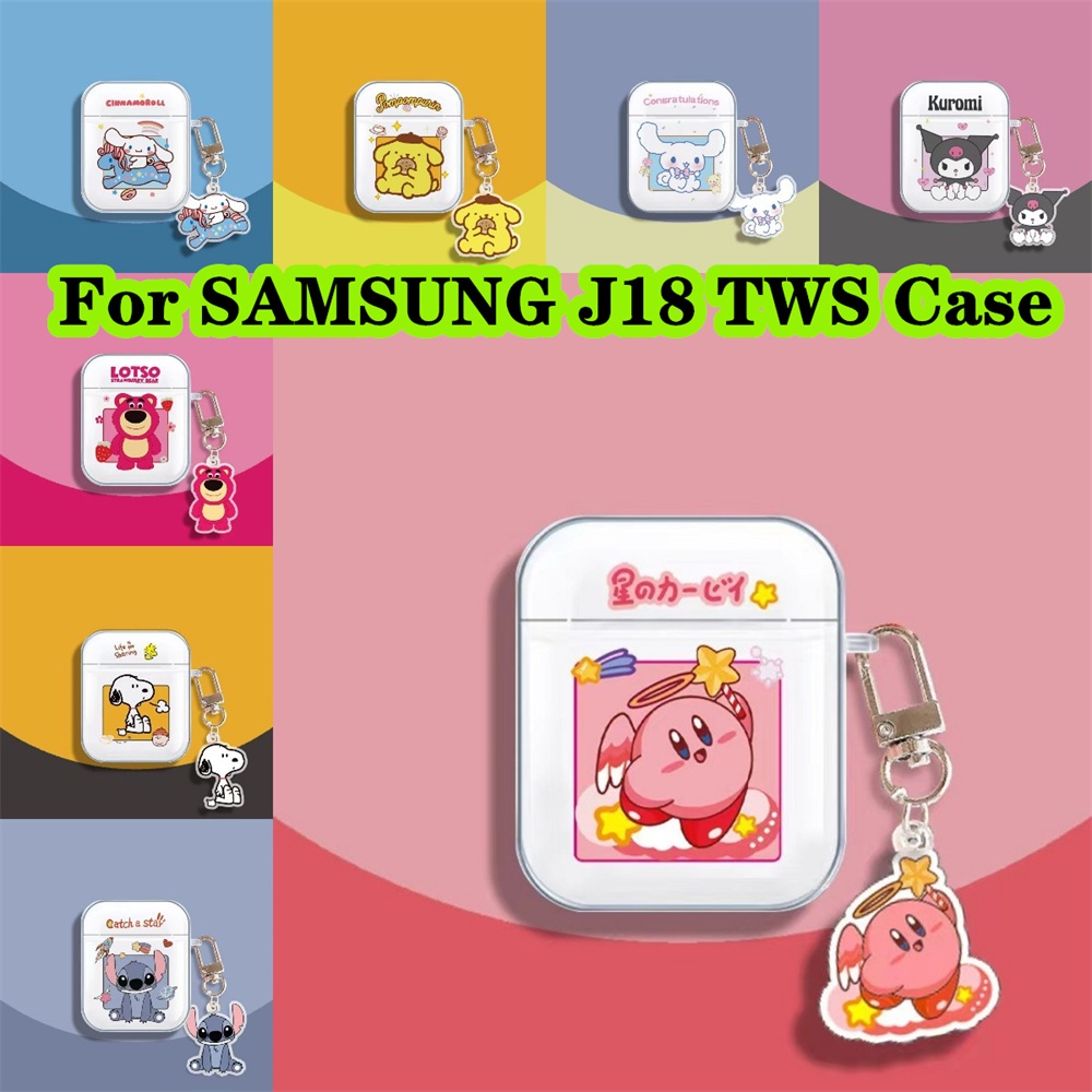 สําหรับ SAMSUNG J18 TWS Case Vintage การ์ตูนน่ารักสําหรับ SAMSUNG J18 TWS ปลอกหูฟังแบบนุ่มฝาครอบ