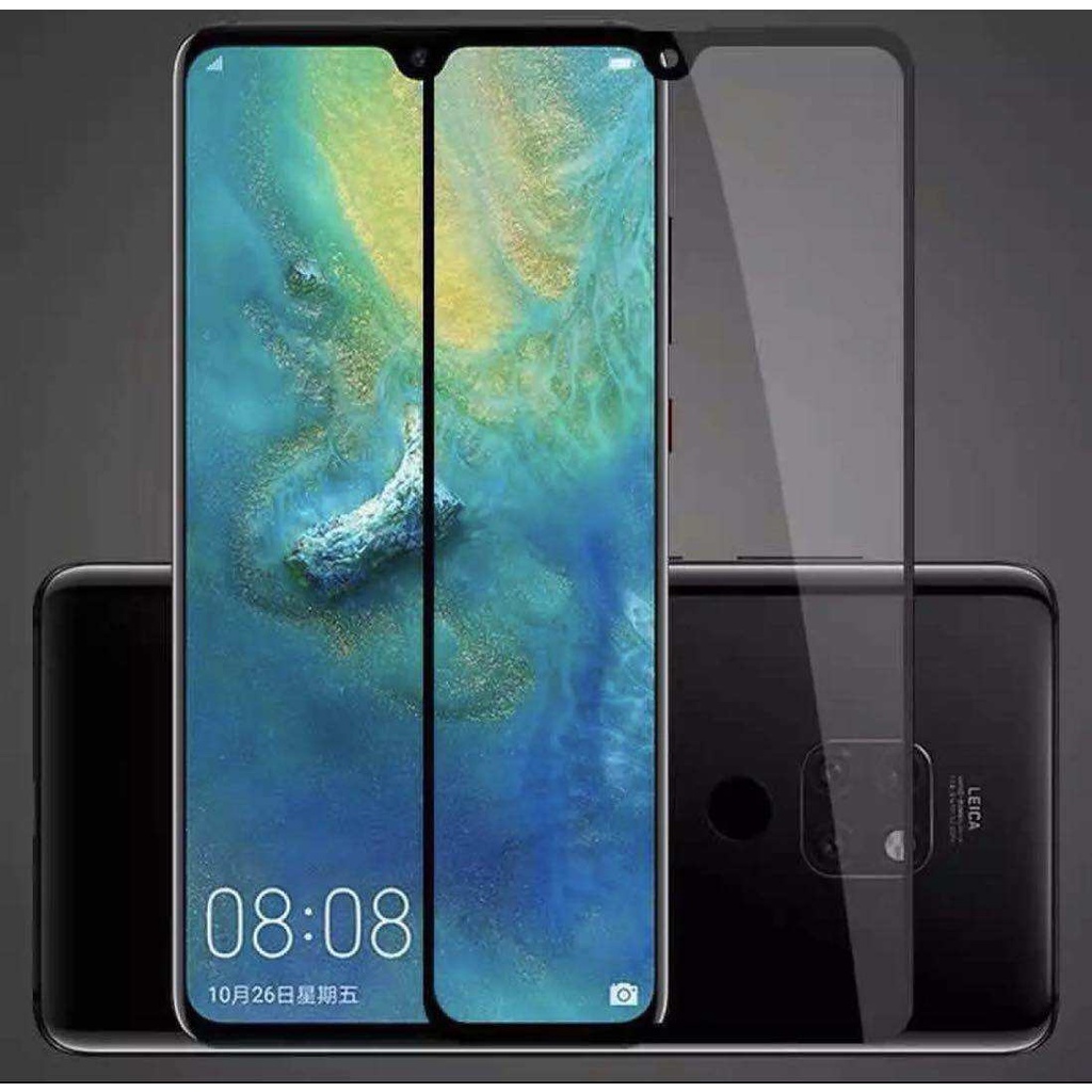 ฟิล์มกระจกเต็มจอ Huawei Mate 20 / Mate20 X / Mate 20 Pro / ฟิล์มกันรอย หัวเว่ย ฟิล์มกันกระแทก คุณภาพดี ส่งจากไทย