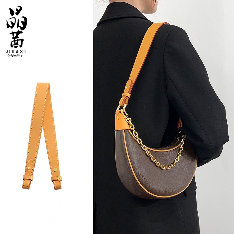 Jingqian lv loop Presbyopic Pea Bag สายคล้องไหล่ อุปกรณ์เสริม สําหรับกระเป๋าใต้วงแขน