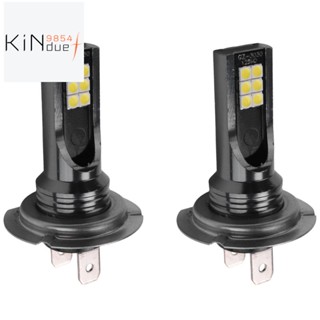 หลอดไฟหน้า LED H7 6W 1000LM 6000K 2 ชิ้น